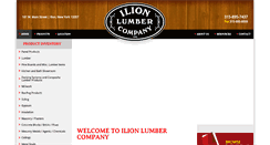 Desktop Screenshot of ilionlumber.com